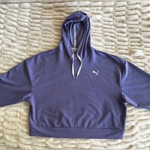 puma ★ light purple women's pullover hoodie